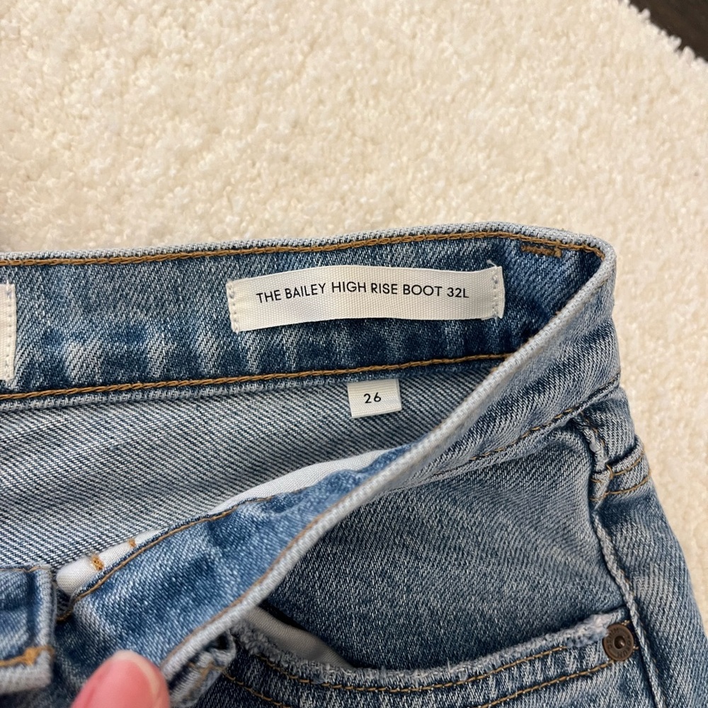 Denim forum Bailey high rise size 26